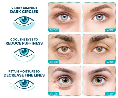 Marine Collagen Under-Eye Patches with Vitamin C & Hyaluronic Acid 30 Pairs