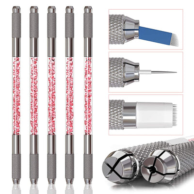 5 Piece Double Sided Crystal Pen
